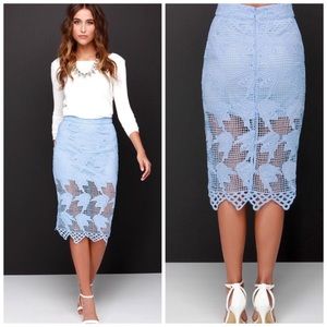 J.O.A 2 Piece Crop Top and Skirt